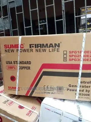 Brand New Sumec Fireman(Spg3000e2)3kva Generator✓100% Copper