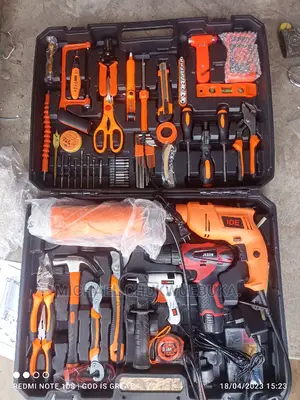 Tools Box Set With Accessories and 3 Different Machines