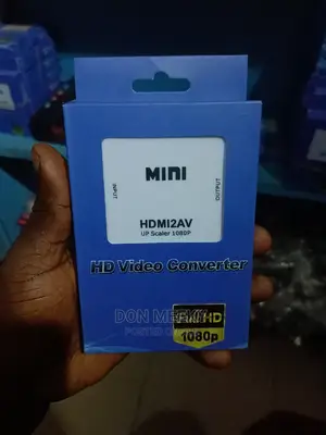 Mini HDMI to AV Converter Up Scaler 1080P