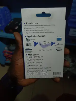 Mini HDMI to AV Converter Up Scaler 1080P