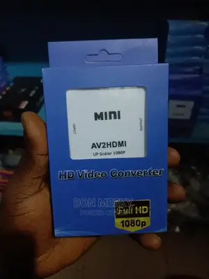 MINI AV to HDMI Converter Mini Up Scaler 1080P