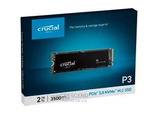 2tb Crucial P3. M.2 Nvme