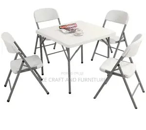 Squared Foldable and 4 Foldable Chairs