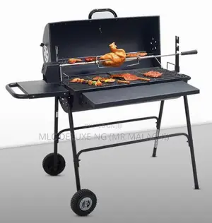 Luxury Charcoal Bbq Grill/Barbecue Grill With Rotisserie