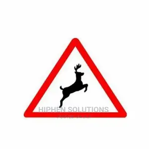 Road Signs - Warning Sign - Wild Animals Crossing