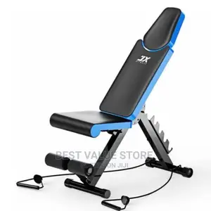 Strong Adjustable Situp Bench With Rope