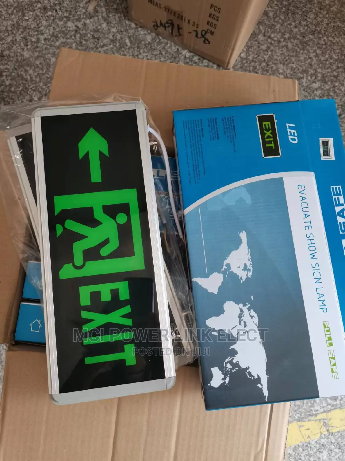 Emergency Light
 Exit Sign