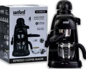 Sanford 4cups Glass Carafe Expresso Coffee Maker