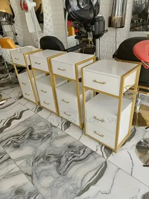 Salon Mirror Drawers