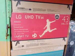 World Class Frameless LG 43" Smart Led TV With Netflix