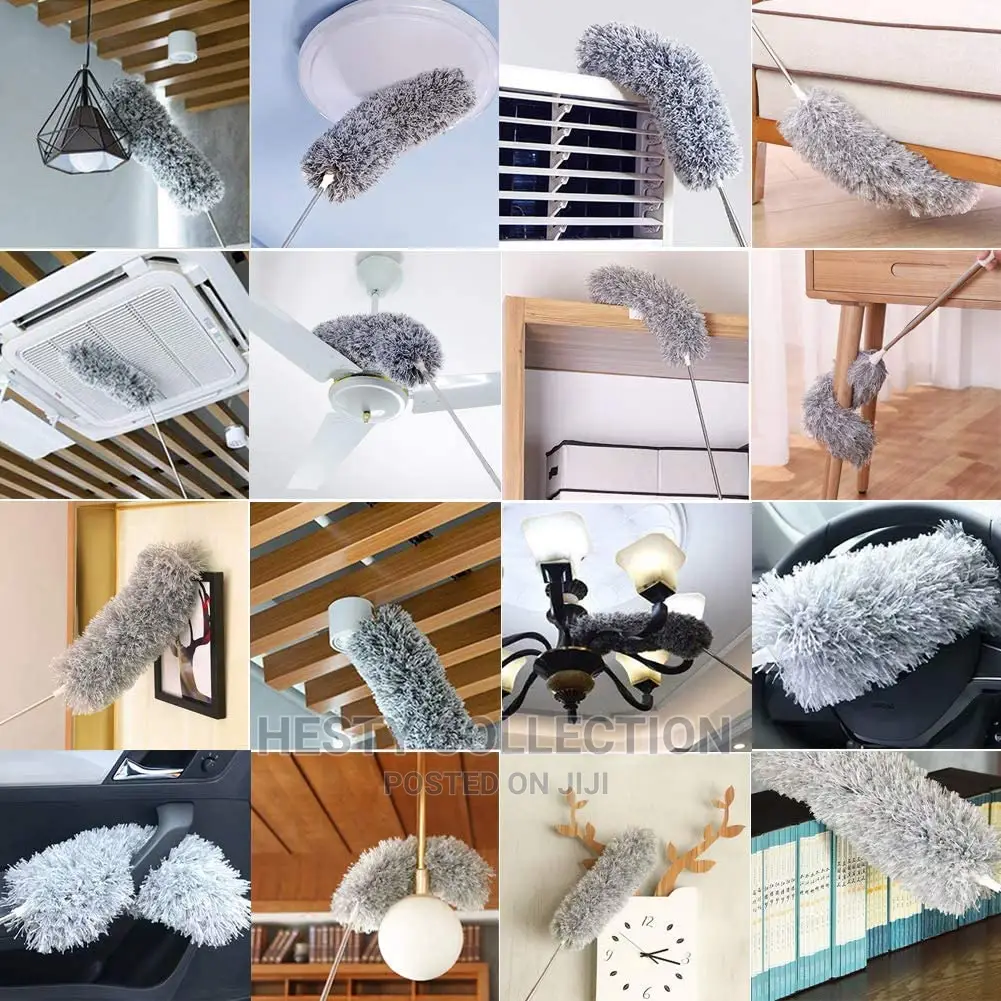 Microfiber Feather Duster With Extendable Pole