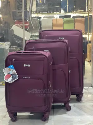 Set of 3 Imported Traveling Luggage Boxes