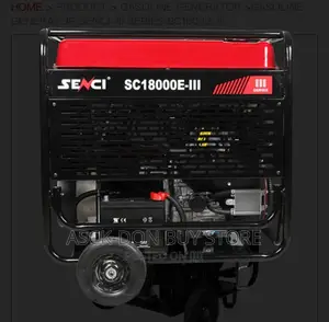 SENCI 15kva Model 18000E -III Remote Control 3phase Engine