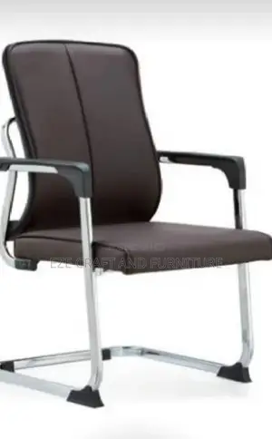 Full Leather Visitors Office Chair