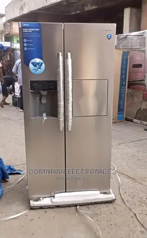 Brand MIDDEA Side-Side Fridge Inverter(Ice Maker)Dispenser