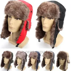 Winter Trapper Hat Unisex Foreign Used Original