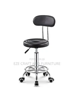 Kitchen Stool With Backrest