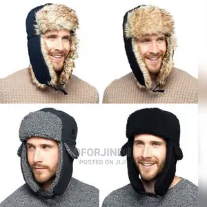 Winter Trapper Hat Unisex Foreign Used Original
