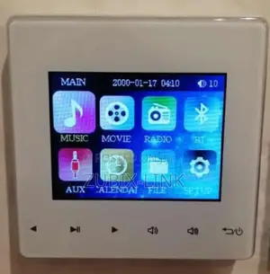 Wall Mount Bluetooth Amplifier Background Music Controller