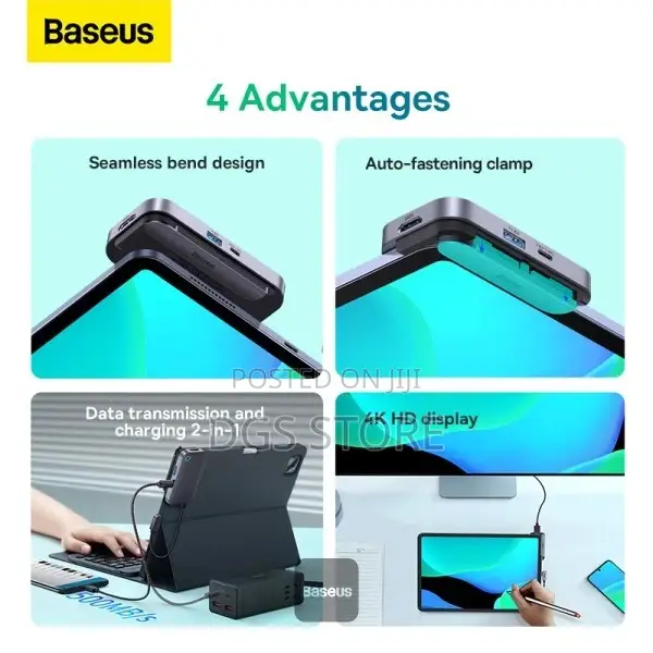 Baseus Padjoy 6 Port Type C Hub Adapter
