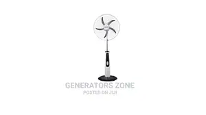Brand New 18'' Polystar Adjustable Rechargeable Fan