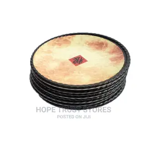 6pcs Unbreakable Flat Plate