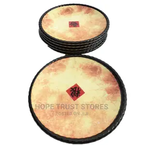 6pcs Unbreakable Flat Plate