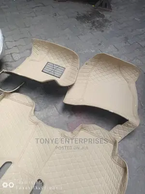 Tiles Floor Mat for Ford Escape (Cream Color)
