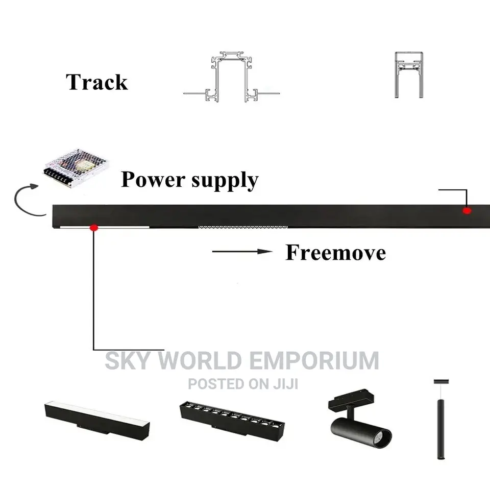 Magnetic Track Light