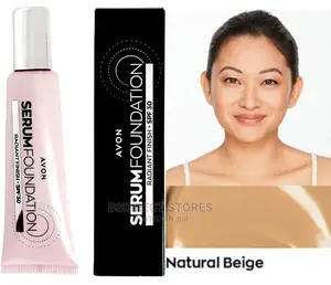 Avon Skin Perfecting Serum Foundation SPF30 Natural Beige