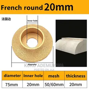 Brazing 20mm Diamond Grinding Wheel Stone Disc for Granite