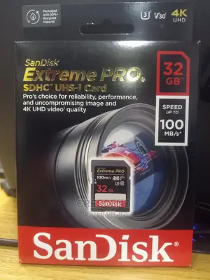 32gb Extreme Pro Sd Card