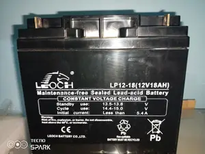LEOCH 18ah 12v Deep Cycle Ups Battery