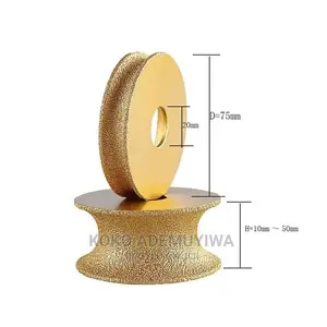 Bullnose 20mm Diamond Grinding Wheel Stone Disc for Granite