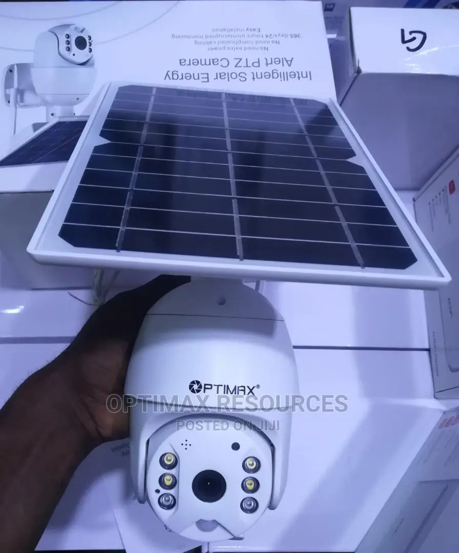 Solar Powered PTZ 4G Camera