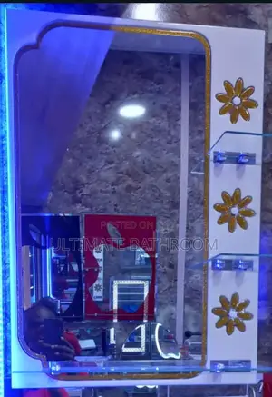 70×50cm Mirror With Shelf
