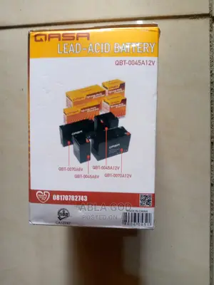 QASA 12v 4.5ah Rechargeable Battery Fan.