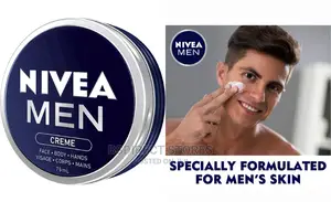 Nivea 75ml Men's 3-in-1 Moisturising Cream Face Hand Body