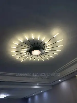 Black Fireworks Chandelier