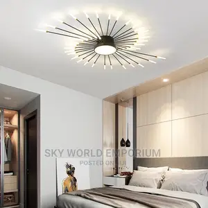 Black Fireworks Chandelier