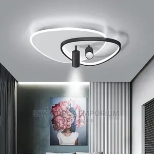 Led Flush Chandelier