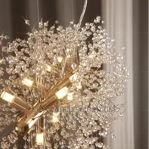 Rectangular Fireworks Chandelier