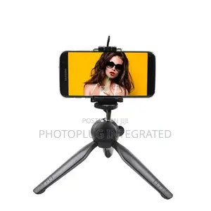 Phone Stand and Camera Stand on Top Table