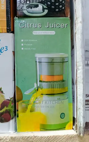 Rechargeable Citrus Juicer
Rechargeable Citrus Juicer