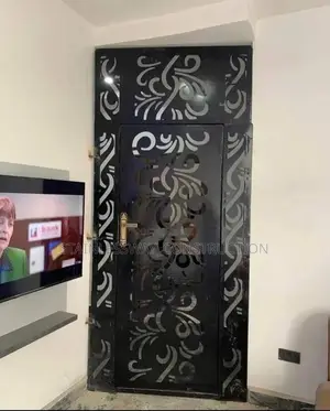 Black 2mm Laser Cut Design