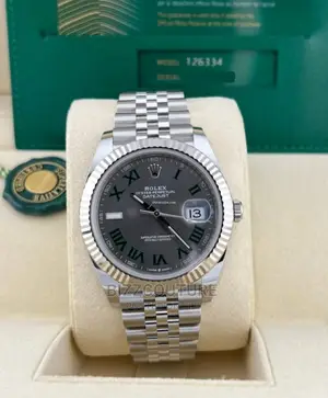 Original Rolex Date Just Steel Silver Available in Store