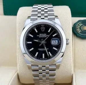 Original ROLEX Date Just Steel Silver Available in Store