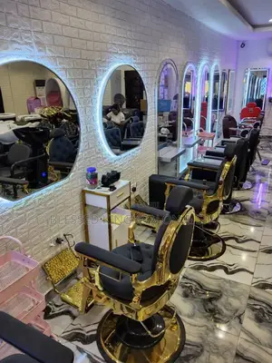 Gold Barbing Chair
