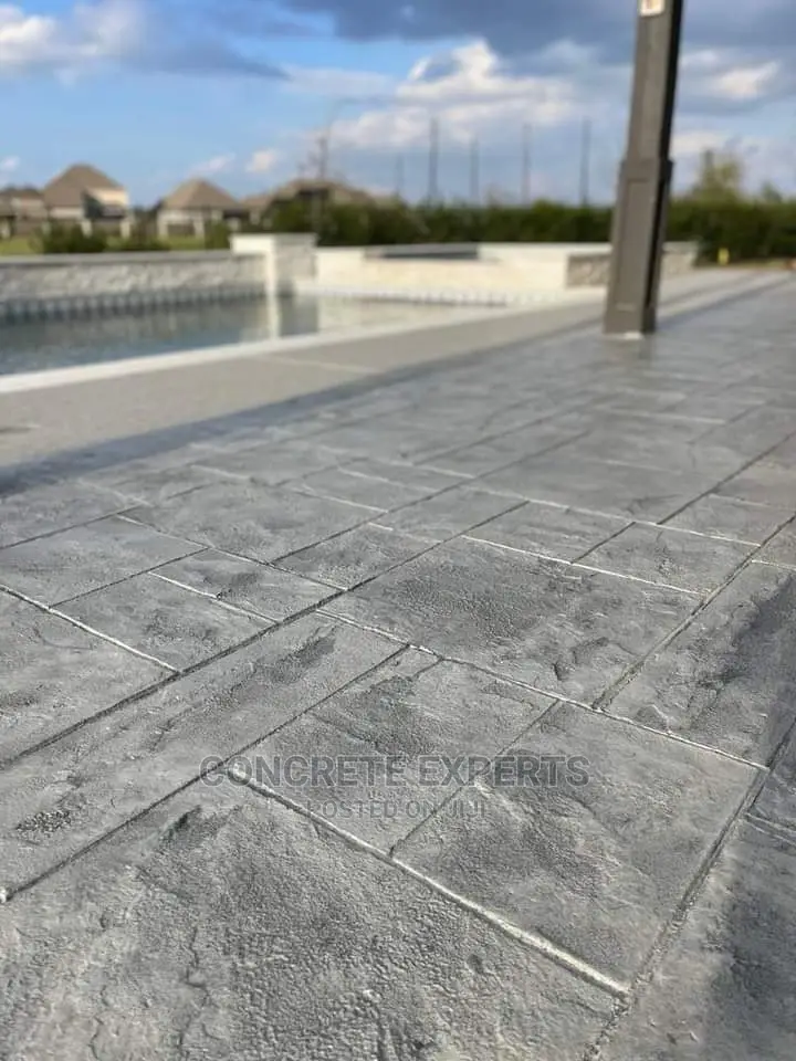 Polishing Stamped Concrete