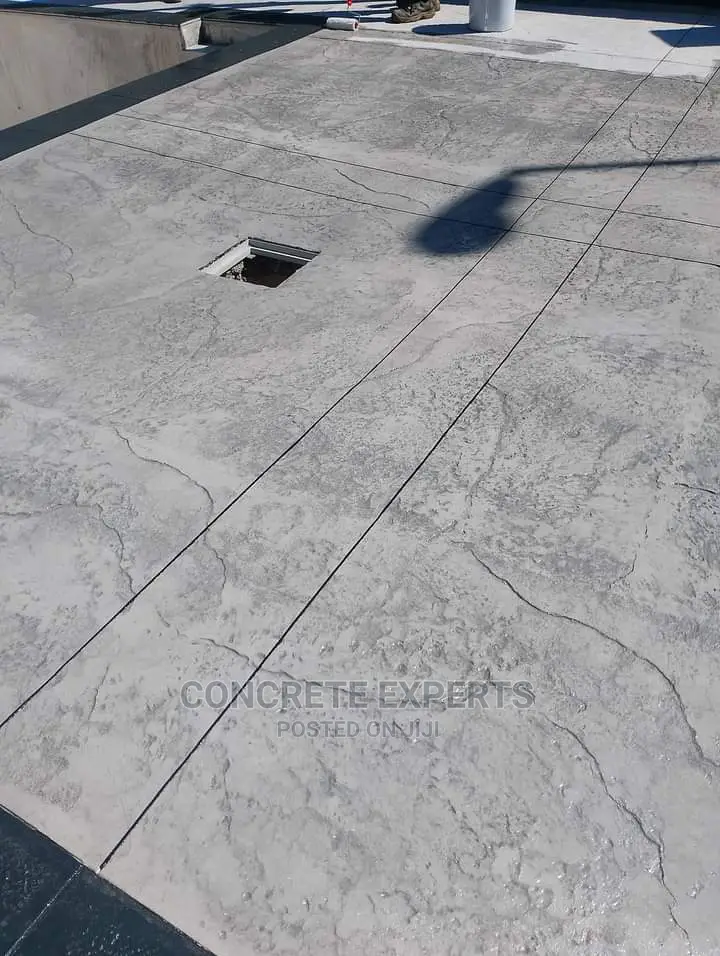 Polishing Stamped Concrete